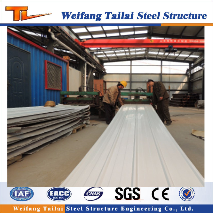 Galvanized Steel Sheet Roof and Wall Panel Steel Structure Building