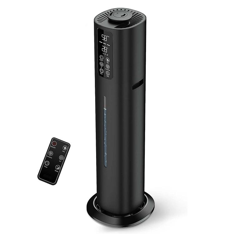 Smart Remote Control Big Capacity 8L 25W Ultrasonic Floor Vent Humidifier for Air Freshening