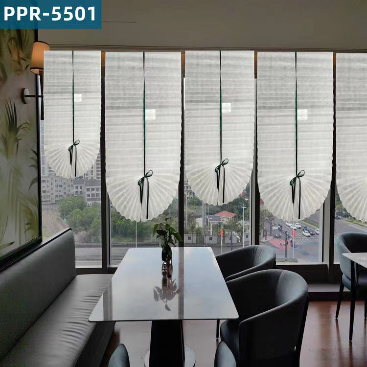 Polypropylene with Ribbon Curtains PPR5501, Can Be Cut and Pasted, Environmentally Friendly