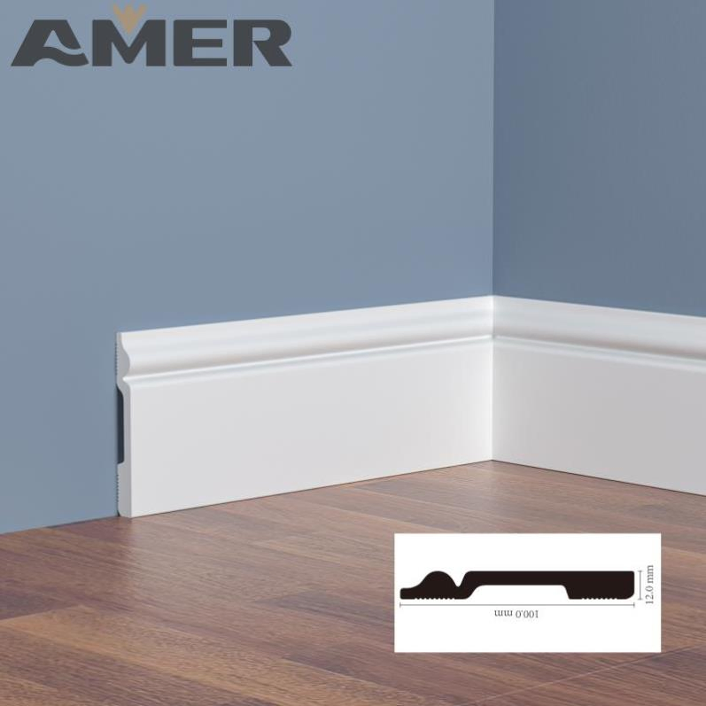 Best Sale 80mm Cheap Modern Wall Foam Plastic Baseboard Molding PS Skirting Board