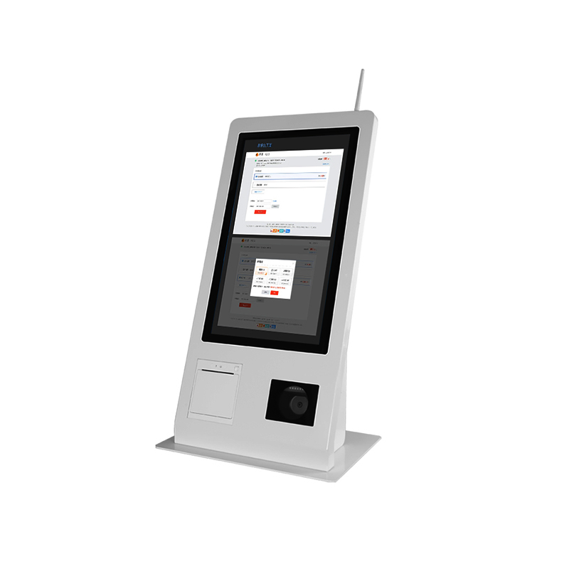 15.6inch Self Service Kisok POS System NFC Pryment Touch Screen Supermarket Checkout Restaurant Other Machine Kiosks POS Terminal Floor-Standing