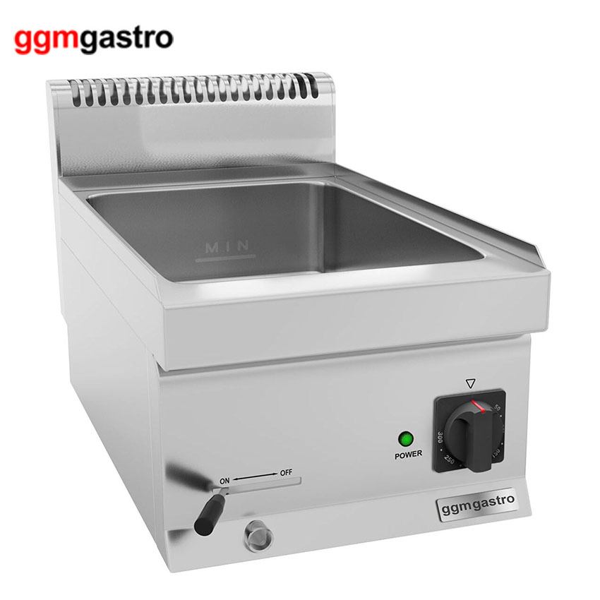 Commercial Food Warmer 1200W Electric Countertop Buffet Bain Marie Food Warmer