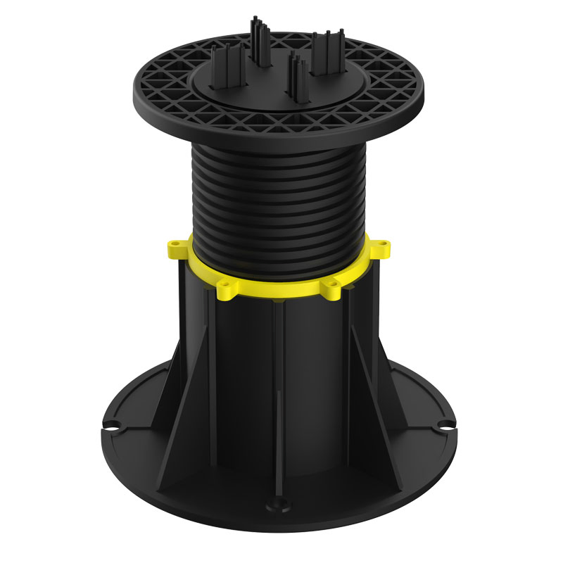 Adjustable Pedestal Support for Outdoor Pavers Height Adjustable Plastic Pedestal Outdoor Flooring Accessories PP Materials