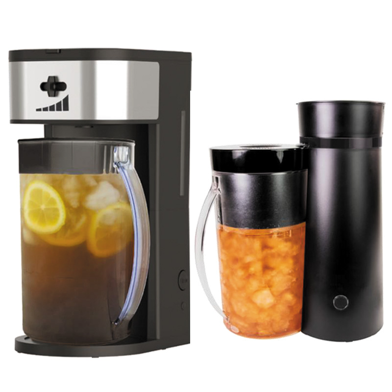 Home Used Electric Iced Tea Maker Machine - Automatic Cold Brew Tea Brewer with Large Pitcher Ice Tea Maker