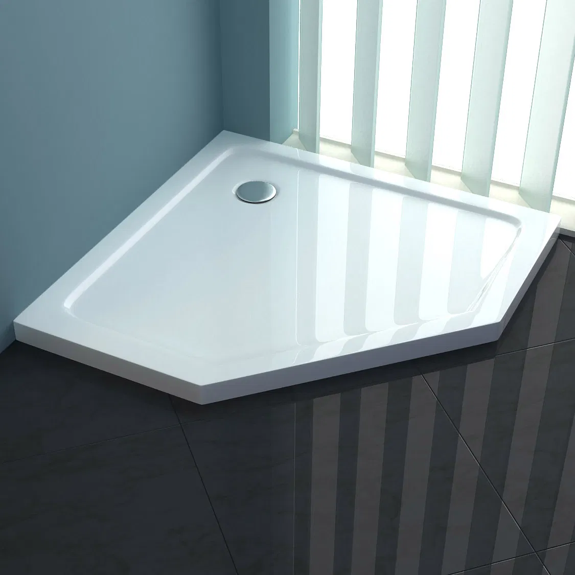 High-Grade Material Square Shower Tray Acrylic Shower Base