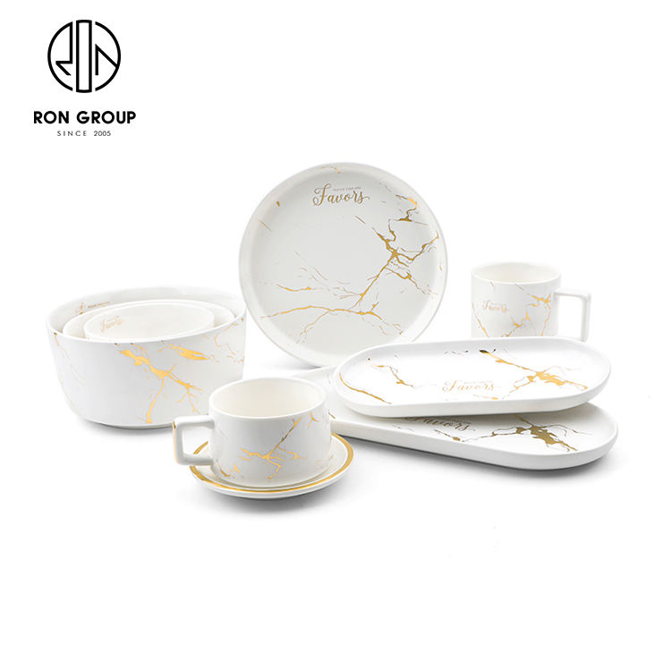 Wholesale Hotel Restaurant Porcelain Drinkware Ceramic Coffee Water Tea Cup with Saucer