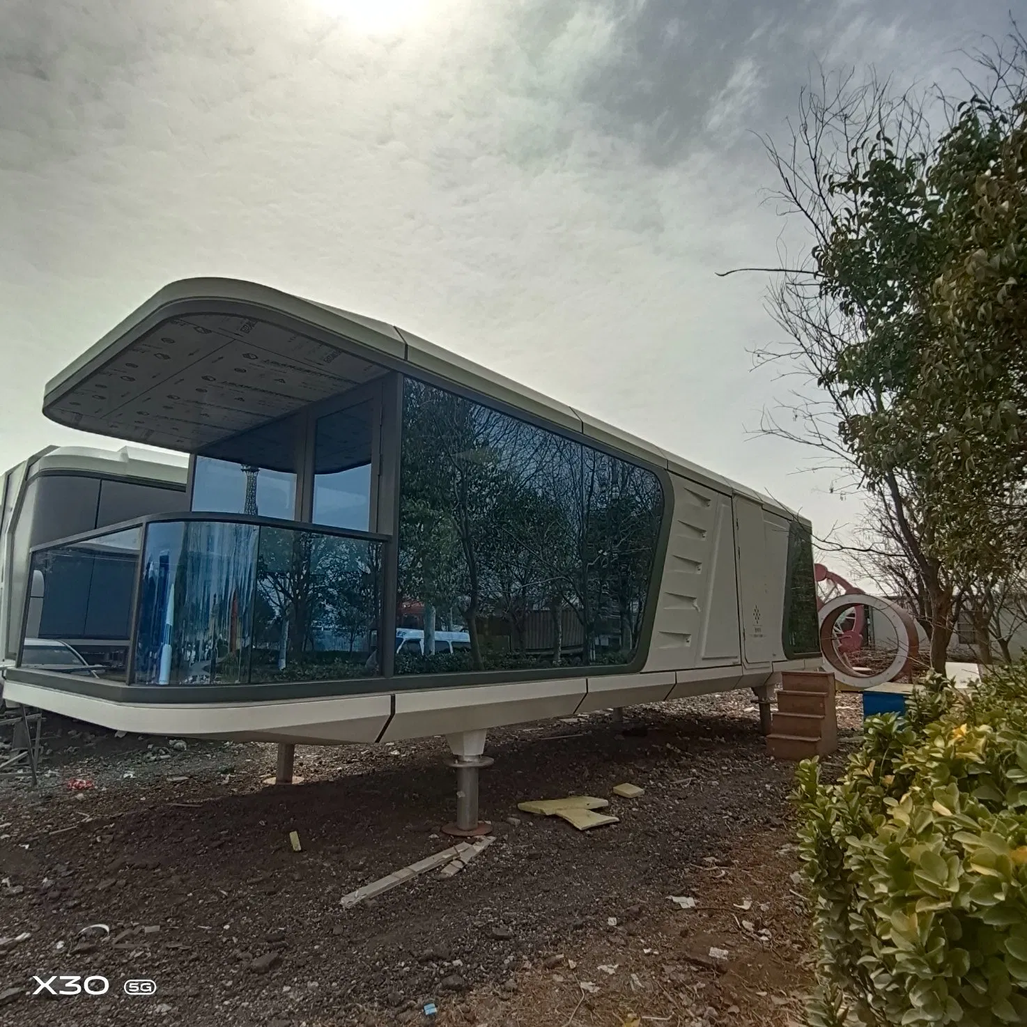 Fully Furnished 20FT 40FT Tiny Mobile Modular Prefab House Space Capsules Prefabricated Home for Australia