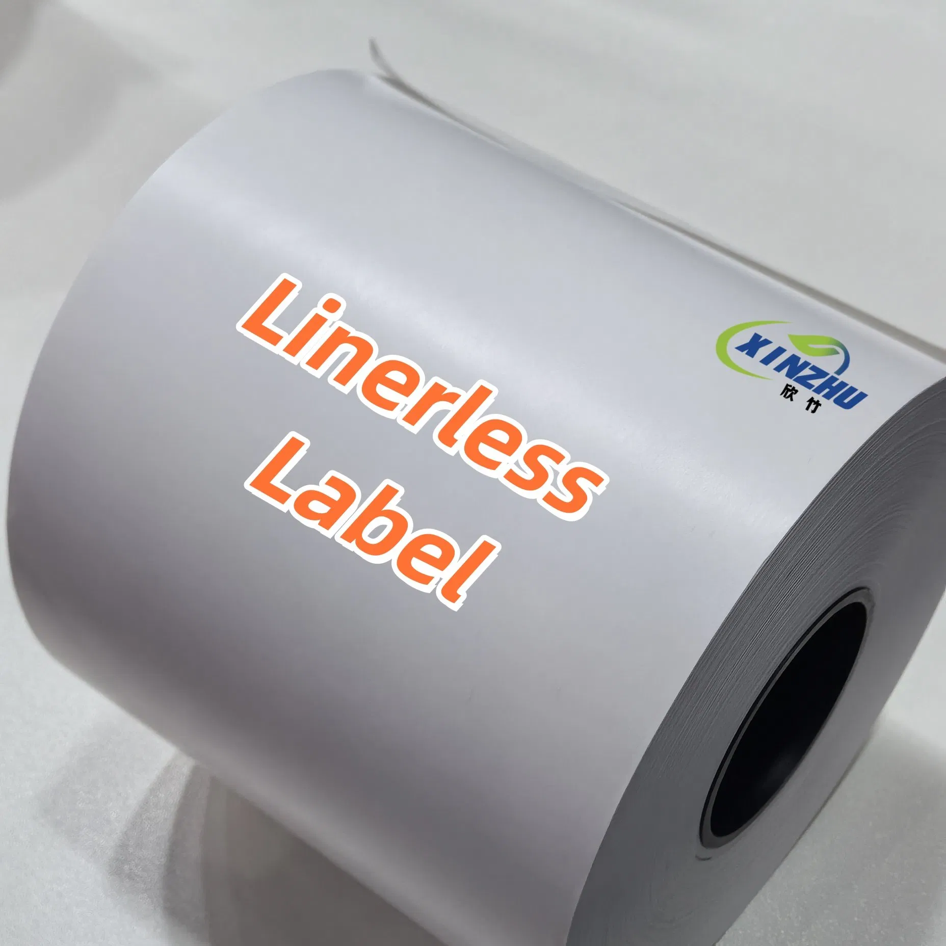 Top Thermal Linerless Label Removable Self Adhesive Label for Supermarket