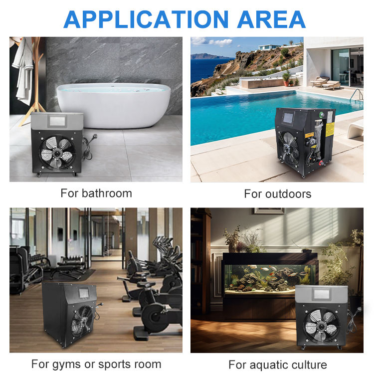 Портативная надувная ледяная ванна с охладителем и фильтром