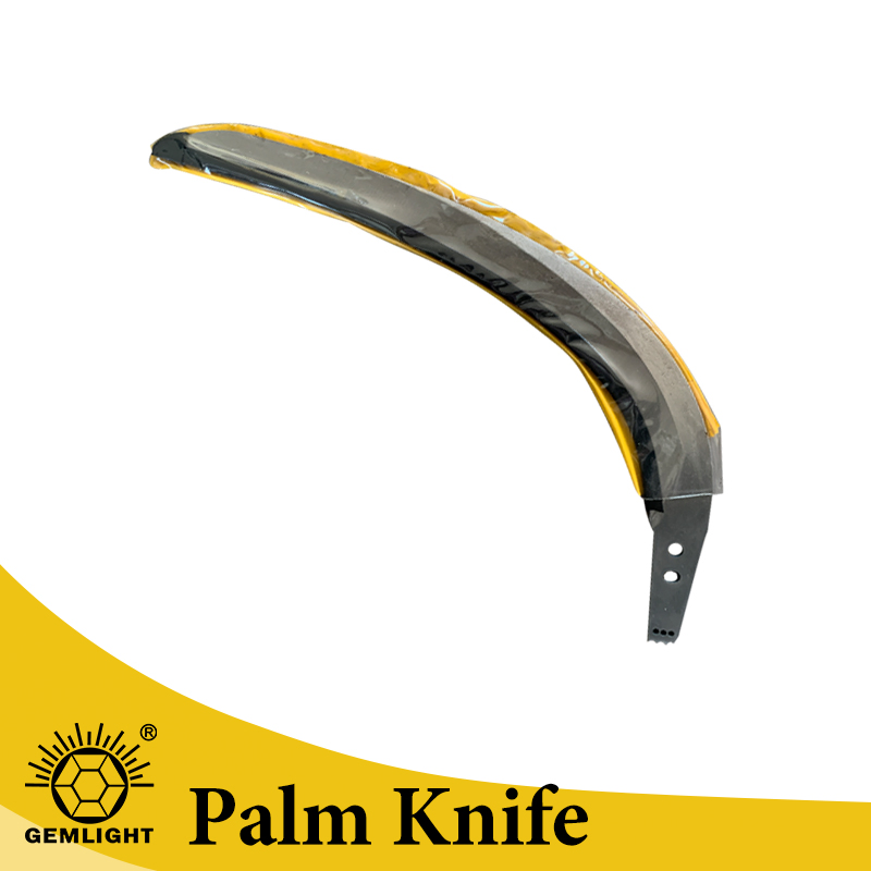 Rust-Resistant Palm Harvesting Knife and Sharpener for Prolonged Use