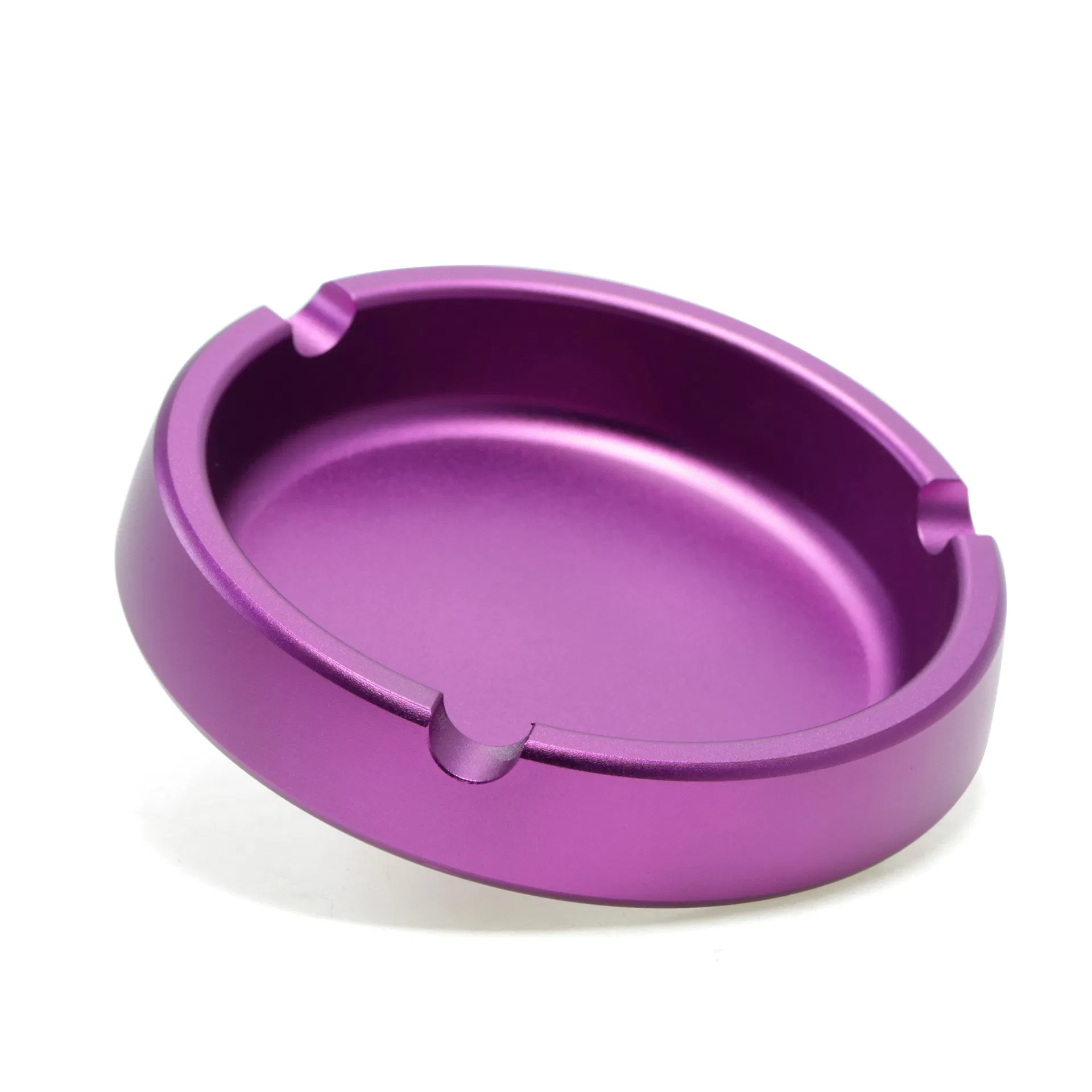 Custom Logo Aluminum Ashtray Round Cigarette Smoking Ashtray for Home Use