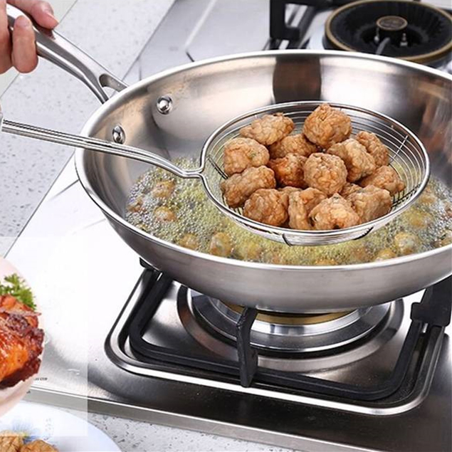 Stainless Steel Kitchen Utensils Skimmer Strainer