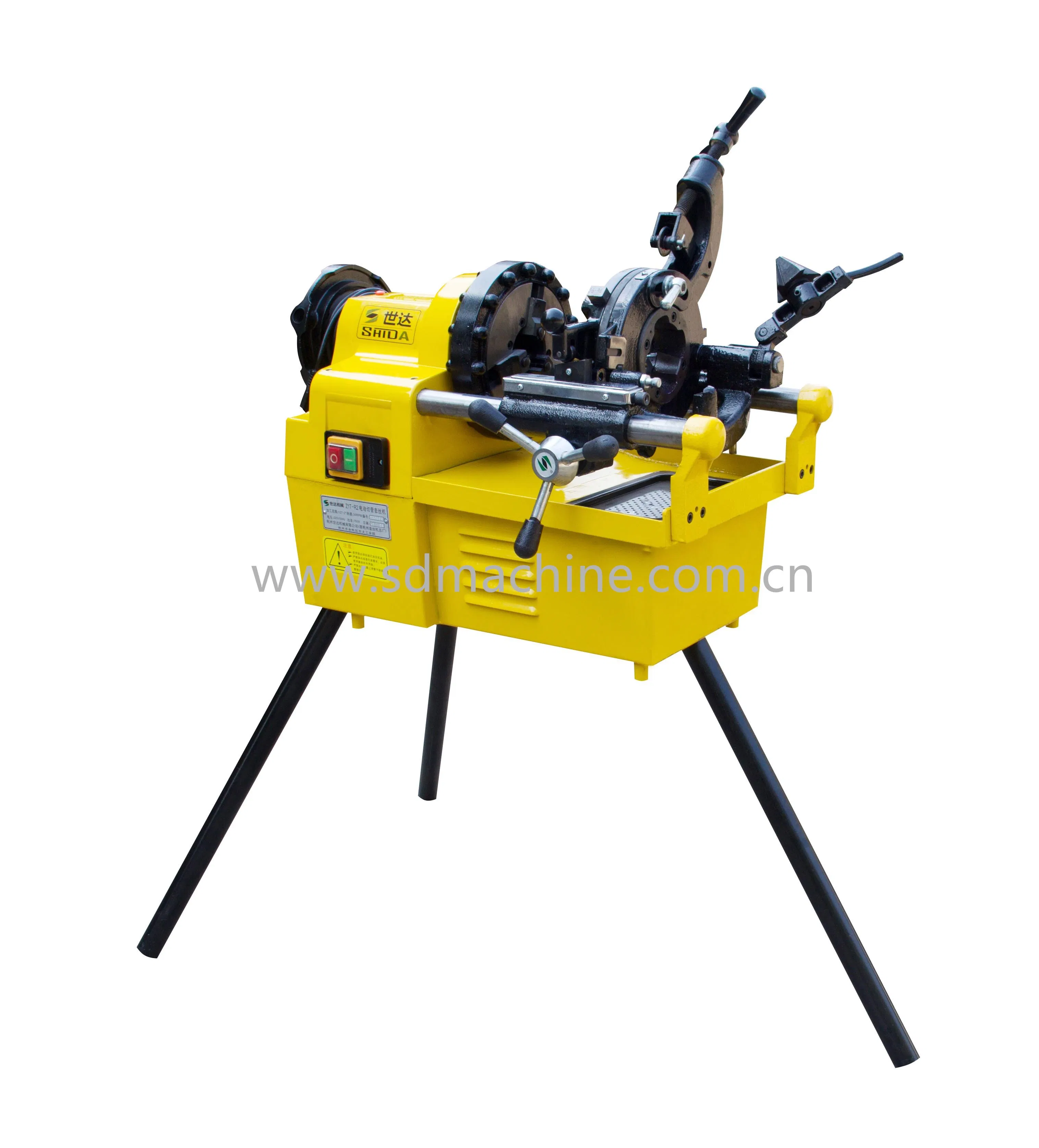 2" Electric Pipe Threading Machine For Threading Steel Pipes 1/2"-2"