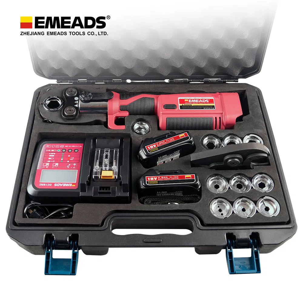 Emeads Ges-300c-2 PRO Press Electric Hydraulic HVAC Crimping Tools for Plumbing Copper Pipe