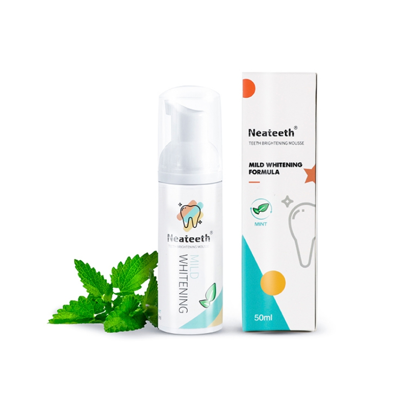 Hot Selling Professional Whitening Teeth Mousse Oral Cleaning Private Label Kids Children Foam Toothpaste