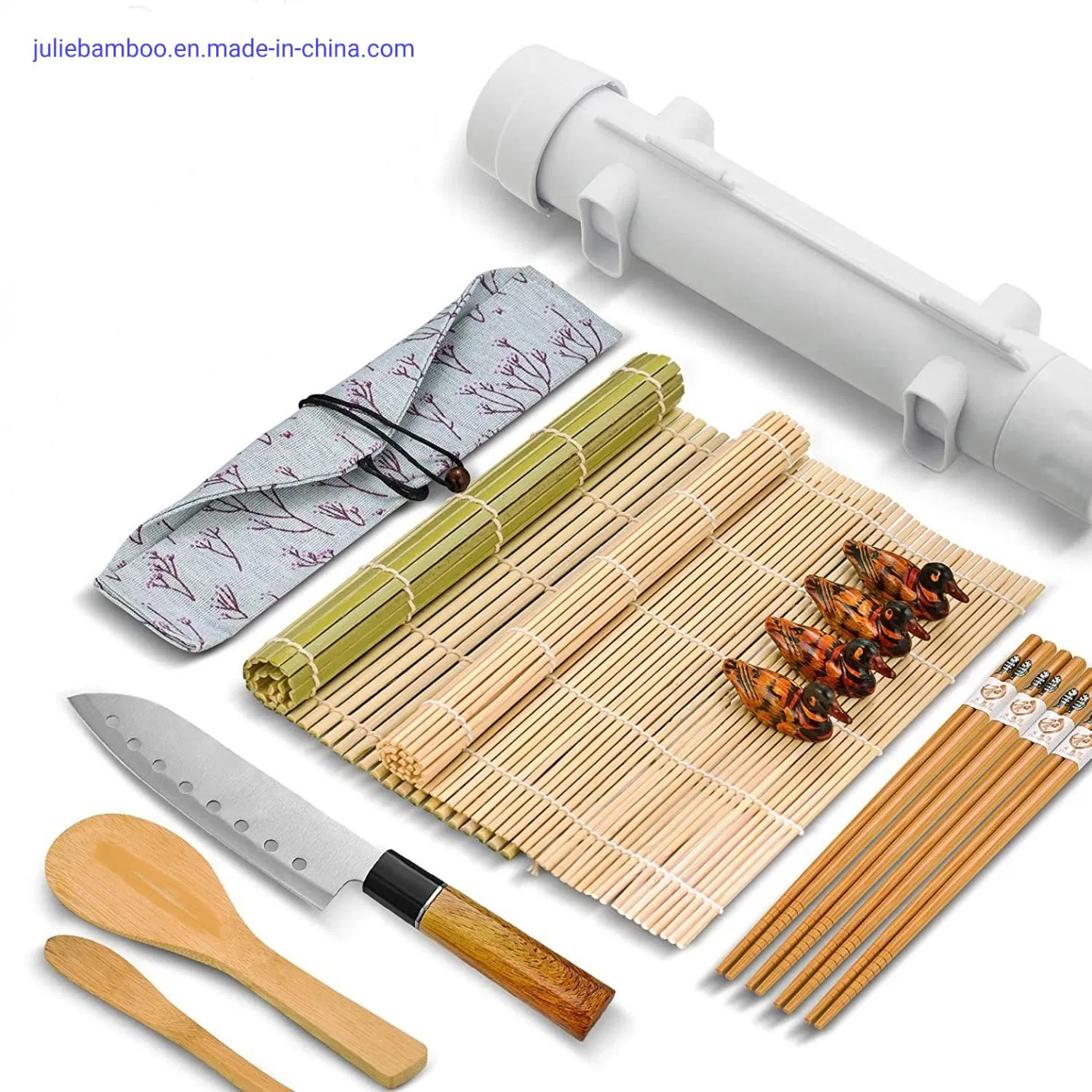 Food Grade Hygienic High Quality Eco-Friendly Natural Bamboo Sushi Mat