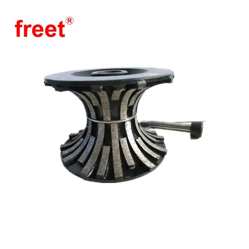 Diamond Tools Parts Bullnose Style Edge Profiling Sintered Router Bits Hand Machine