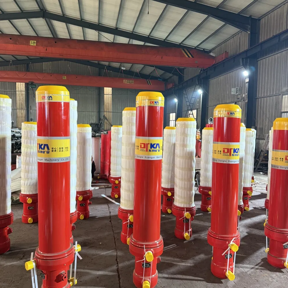 Гидравлический цилиндр для самосвалов и спецтехники