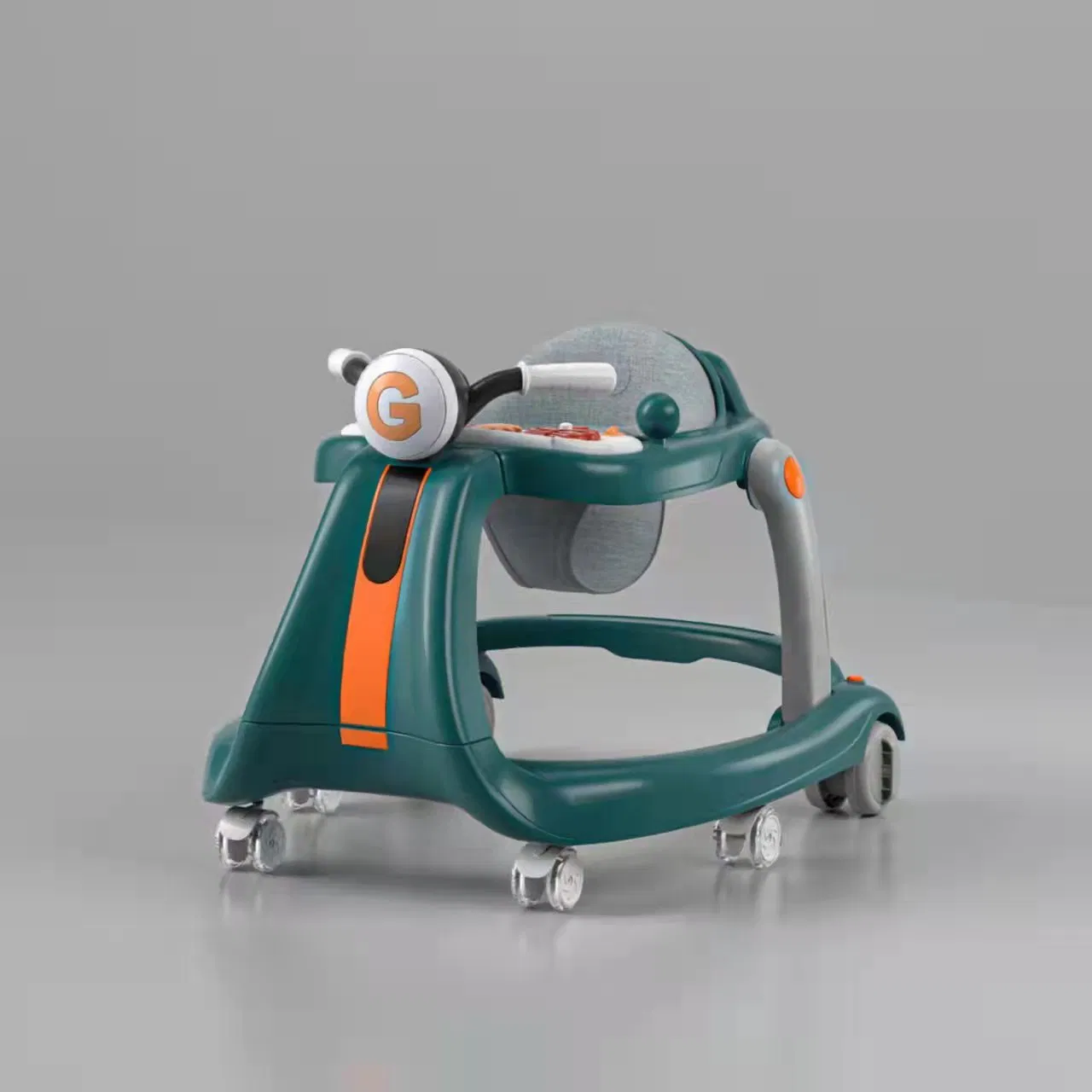2026 Newest PP Car Shape Baby Walker for Baby with Music Light