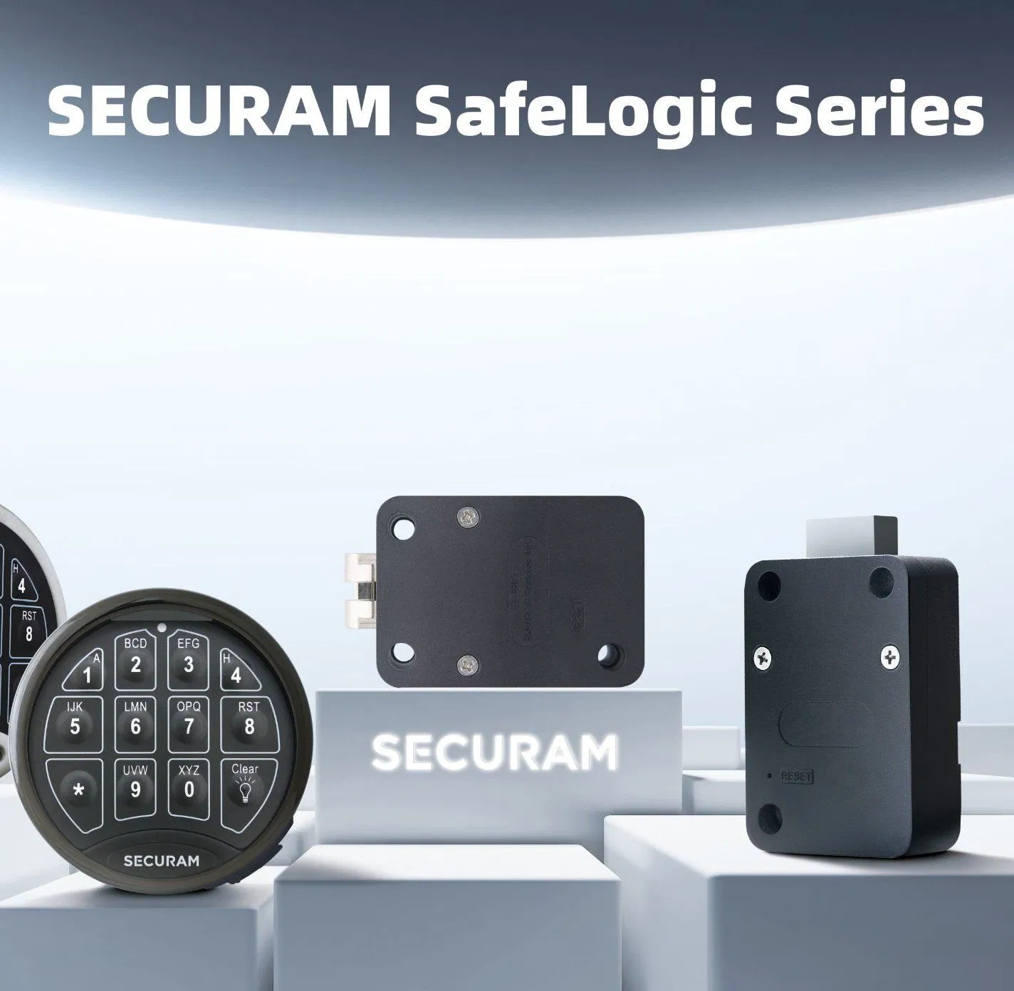 Smart Safe Lock, WiFi Built-in, Remote Control, Digital High Security Safe Lock