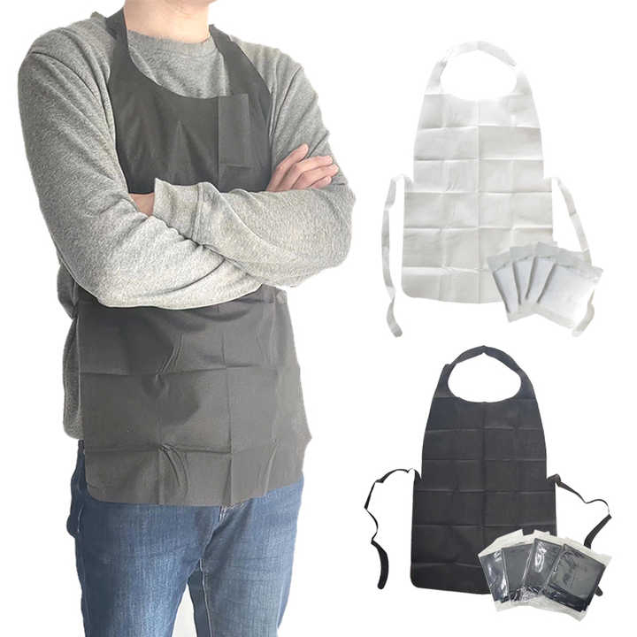 Apron Custom Logo Custom Nonwoven Apron Disposable Aprons