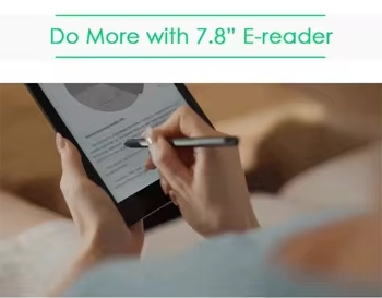 New Arrival 7.8 Inch Ebook Reader E Ink Display Android 11 Book E-Reader with Stylus Pen Educational Kids Eink Paper Tablet