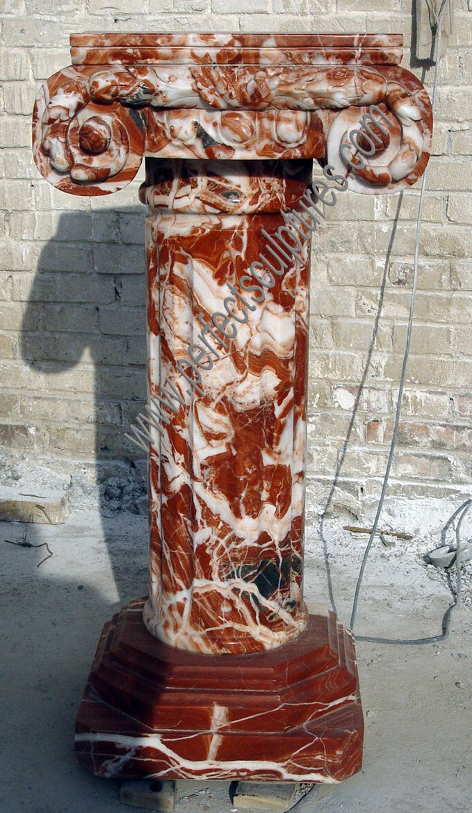 Classic Decorative Marble Stone Roman Pillars (QCM251)