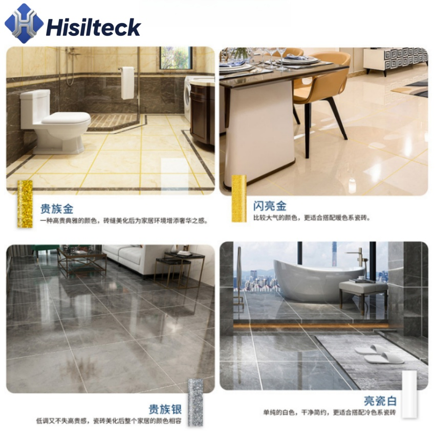 Resina Epoxi Non-Yellowing Glue Epoxy Resin Tile Grout Sealant Adhesive for Kitchen, Ceramic, Tile Floor Both of Indoor and Outdoor