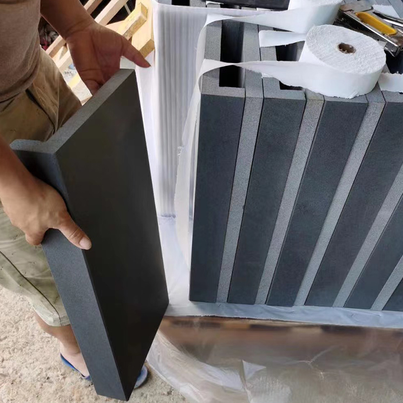 Hainan Black/Grey Basalt Bluestone Volcanic/Lava Stone Honed for Swimming Pool Coping/Paving Tiles