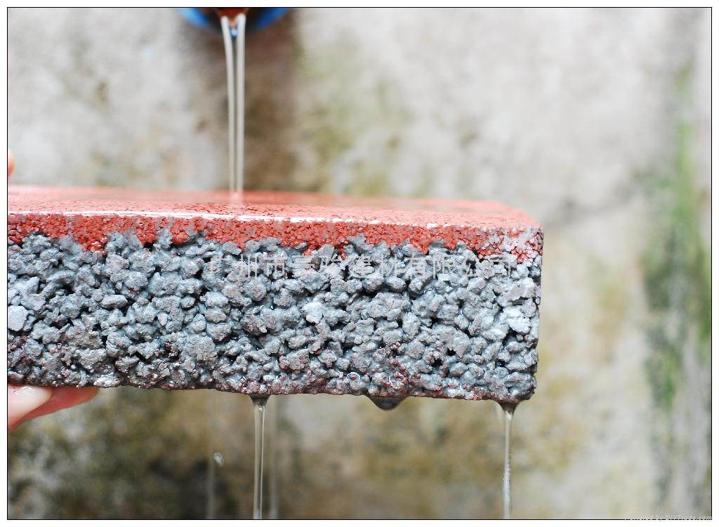 Black / Grey / Red Water Permeable Ceramic Clay Concrete Paving Brick