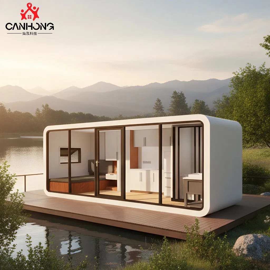 European-Style Steel Design Easy Installation Apple Cabin for Self-Service and Exhibition in Supermarkets