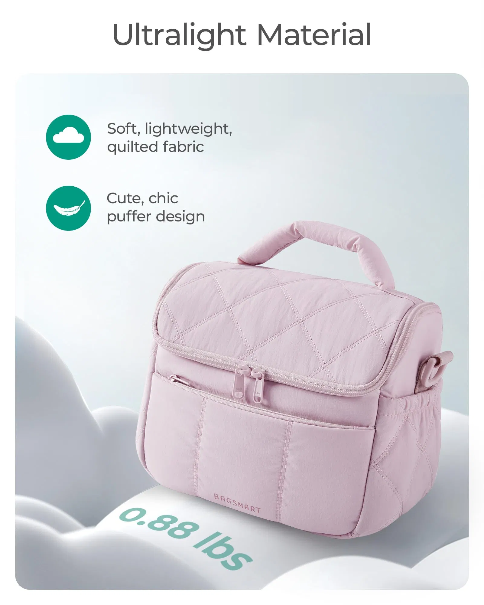 Lightweight Lightweight Puffy Puffy Insulated Lunch Bags