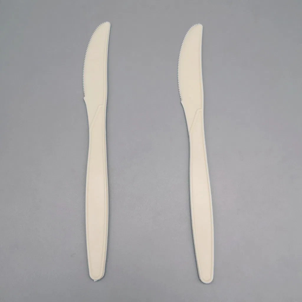 Biodegradable Cornstarch Flatware Eco-Friendly Knife