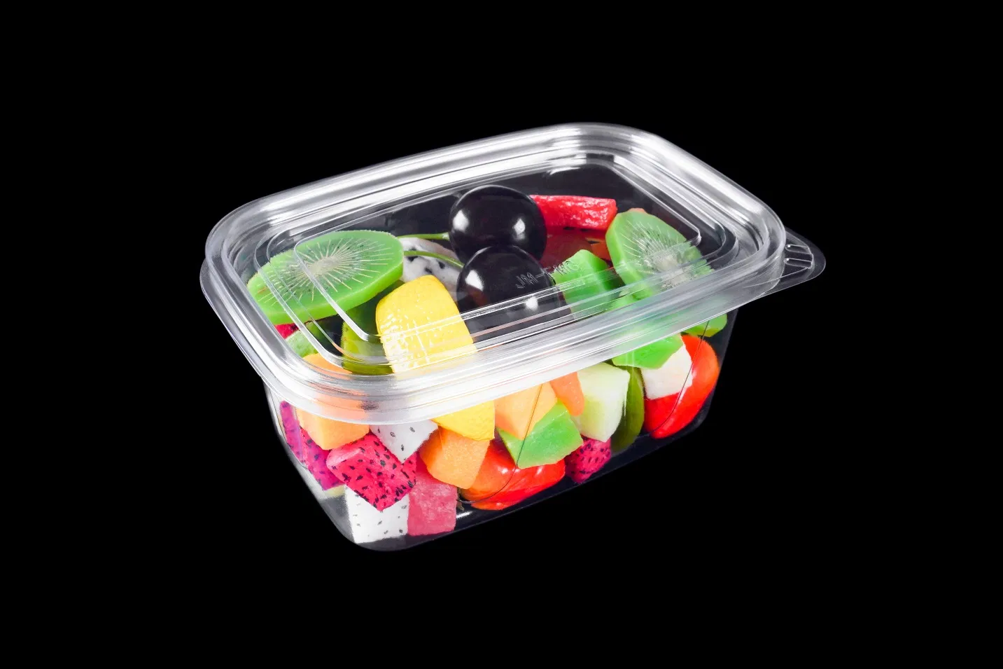 OEM/ODM Service Portable Hygienic All-Purpose Clear Plastic Pet Container