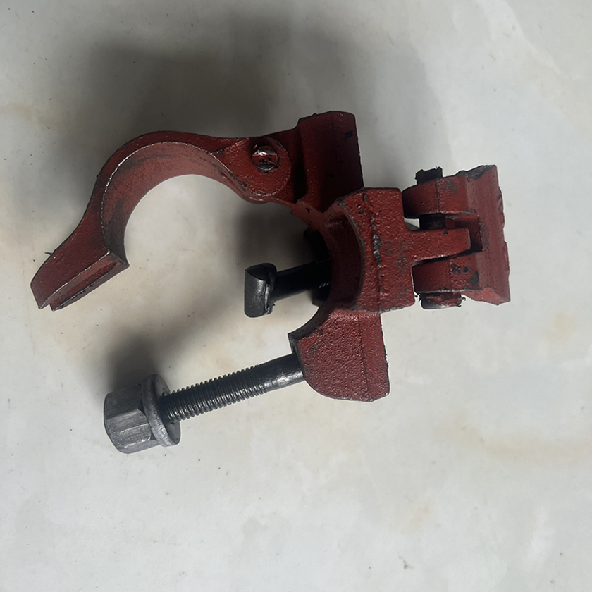 Light Weight Scaffolding Parts Durable Pressed Steel Pipe Double Coupler Scaffolding Swivel Clamp