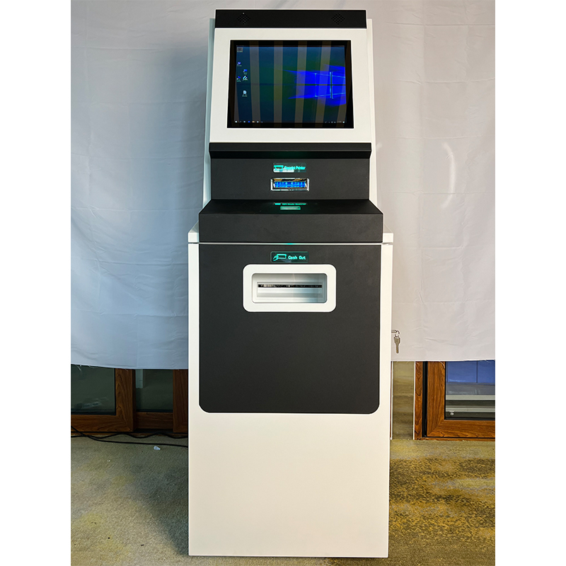 High Quality Self-Service Bank Card ATM Kiosk Touch Screen Digital Locks Fingerprint Authorization Anti-Hacker ATM Machine