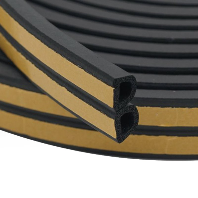 EPDM Self Adhesive Foam Strip for Door and Window Insulation