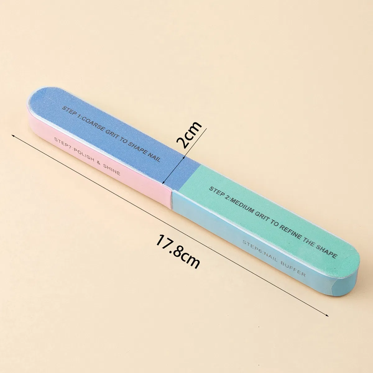Multifunctional Manicure Sanding Strips Seven-Sided Sanding Strips Shaping Strips Polishing Strips Nail Art Tools