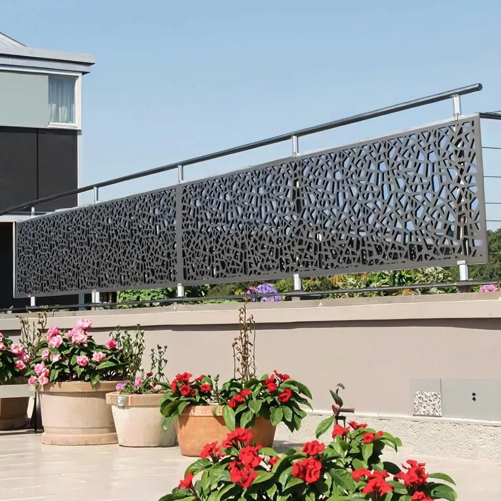 Modern Decorative Perforated Aluminum Railing Material for Stylish Balustrades