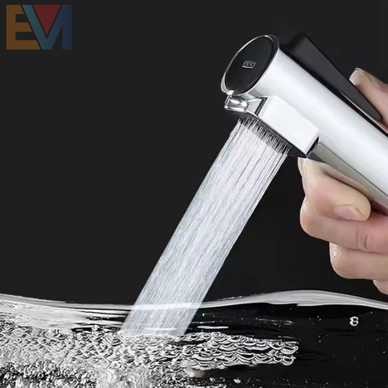Bathroom Accessories Toilet Gun Grey 2-Functions Handheld Bidet Sprayer