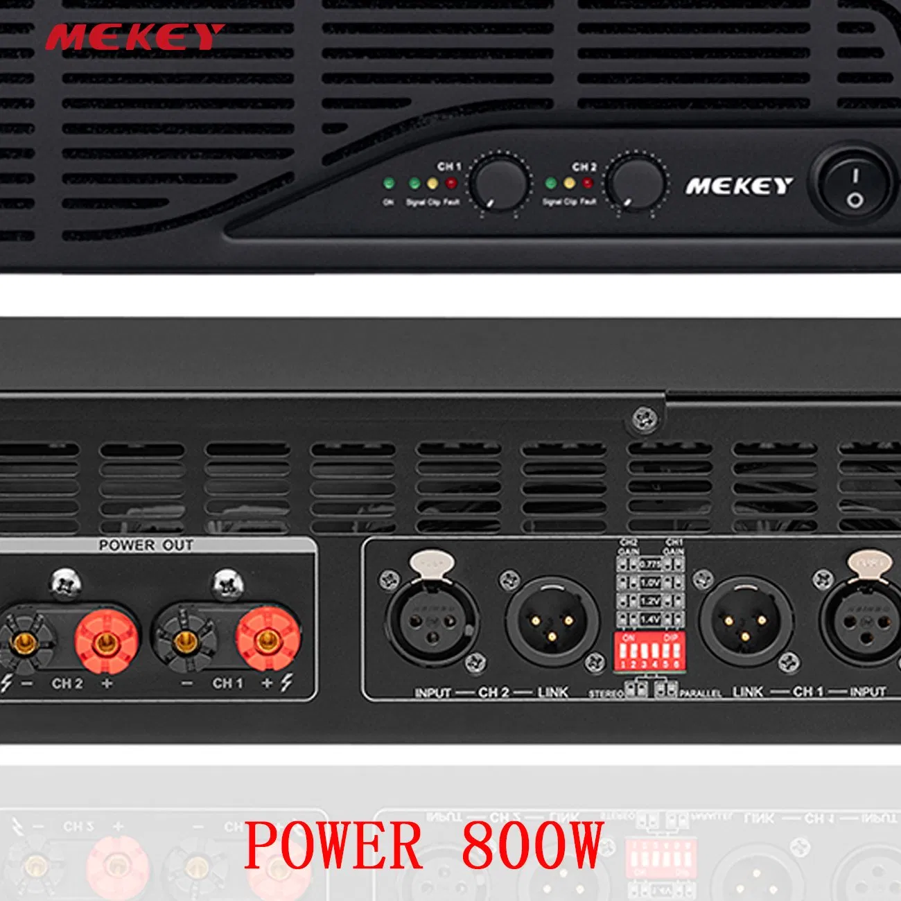 Усилитель мощности MP-2608 PRO, 2 канала