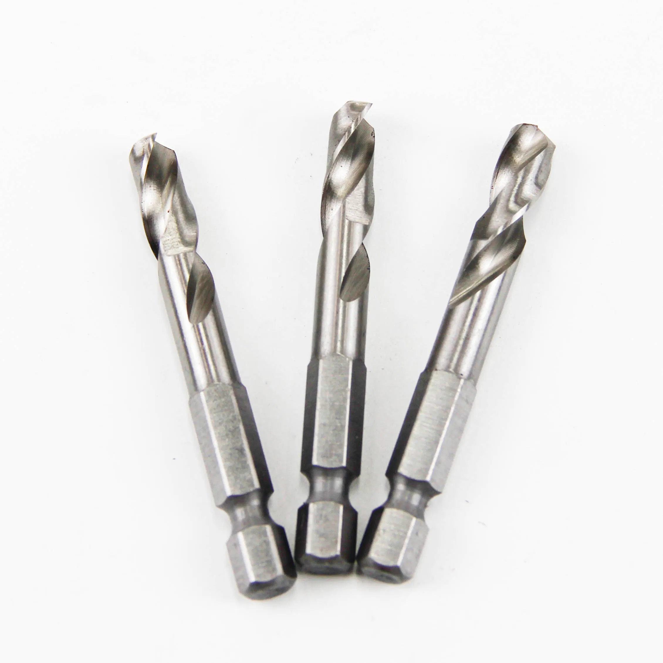 HSS Coated Black Straight Round Shank Metal Wood Drilling Twist Drill Bits