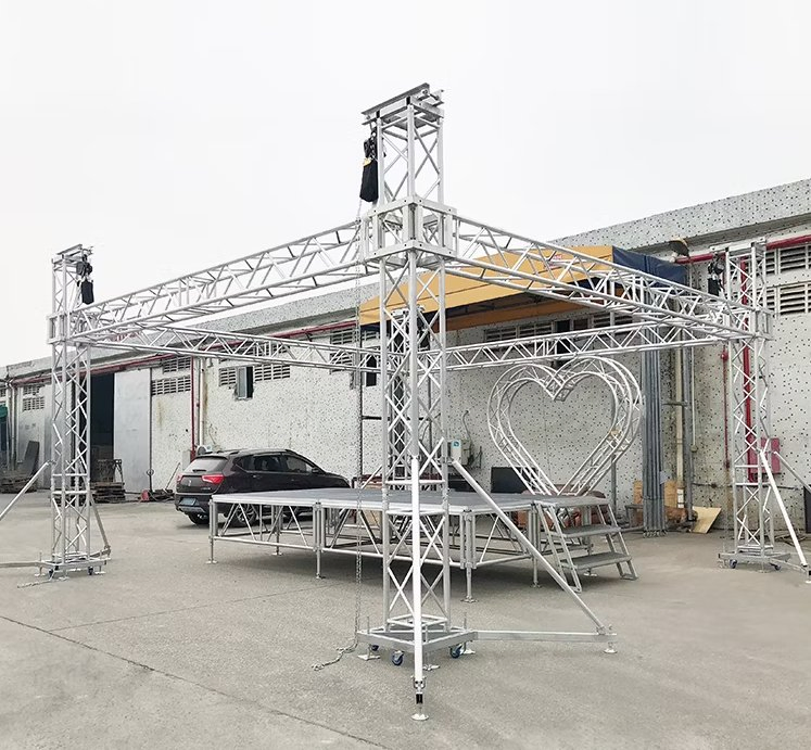 Heavy-Duty Truss System for LED Screen Displays
