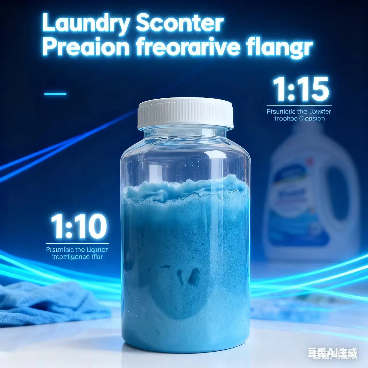 Concentrated Laundry Liquid 1: 8 Supply Gentle