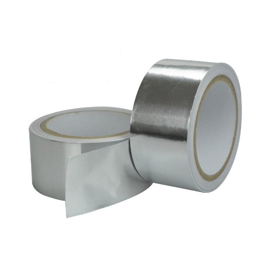 High Tack Flame Retardant Aluminum Foil Duct Tape with W/Total Thickness 30mic 40mic 50mic 60mic 70mic