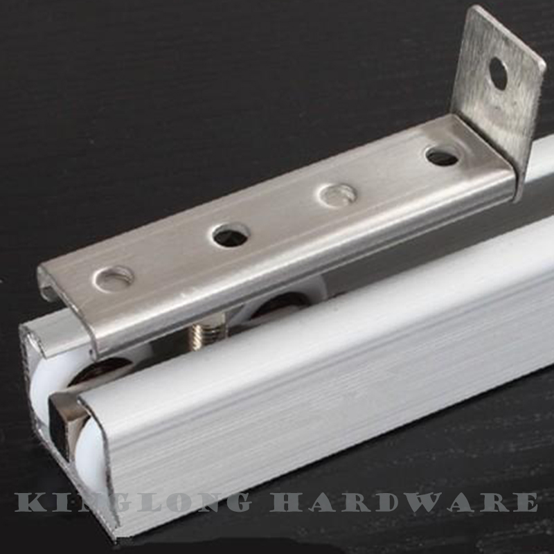 High Quaity Door & Window Hardware Hanging Wheel Roller Aluminum Profile Hanging Sliding Gate Track Guide Rail