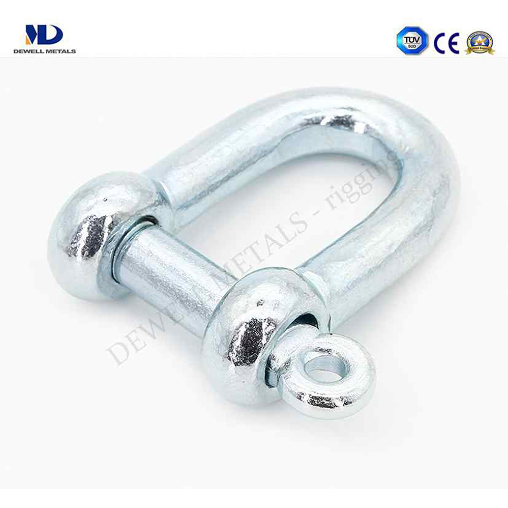 Electric Galv. Rigging Steel C1015 European Type Marine Anchor Large Dee Shackle