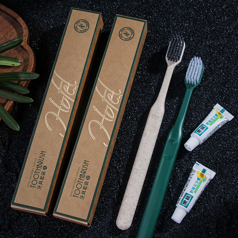 Personalized Biodegradable Paper Box Hotel Supplies Amenities with Custom Logo