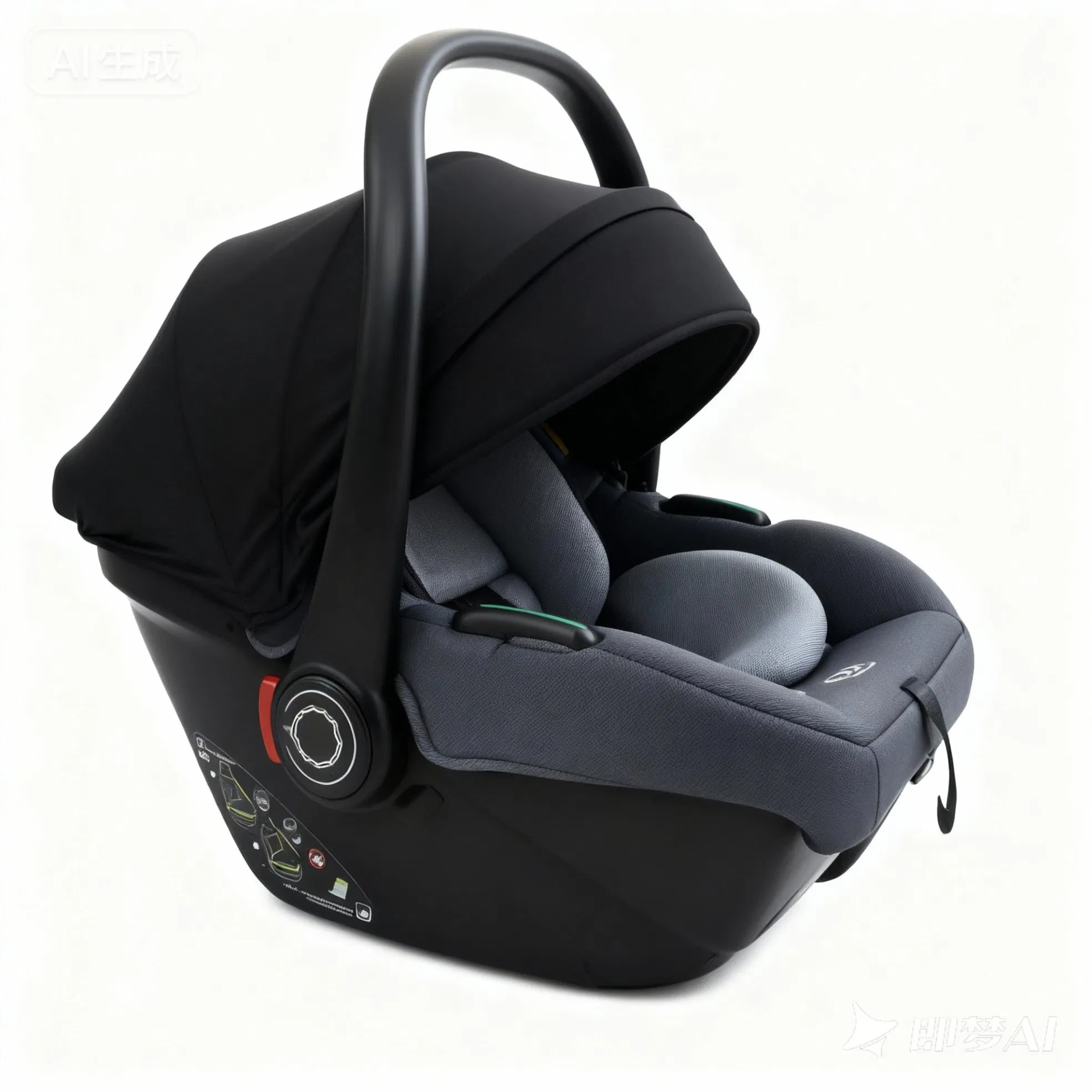 Factory New Design ECE R129 Isize Headrest Adjustment Baby Infant Car Seat