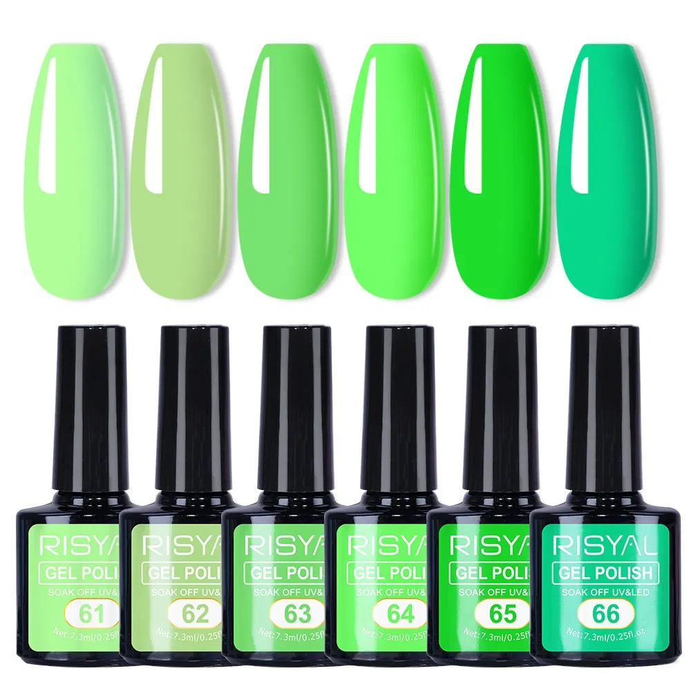 Premium 12 Colors Nude High Pigmentation UV LED Gel Nail Polish Soak off for Professional Salon & DIY Manicure Kit